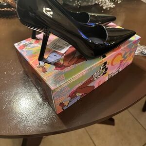 Jeffrey Campbell Black Patent Heels